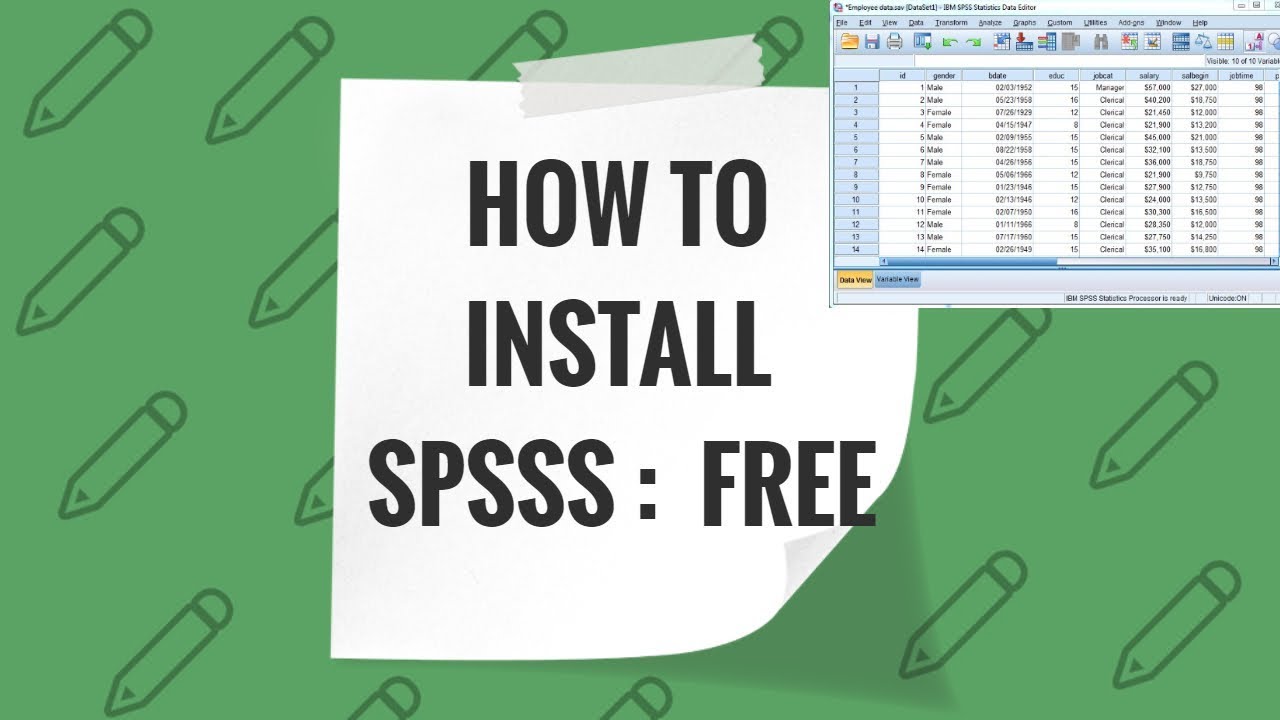 spss 21 free download